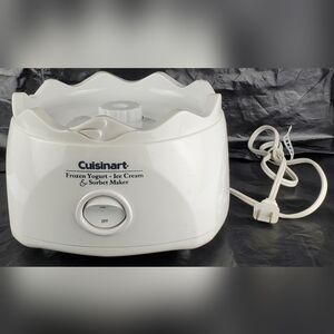 Cuisinart CIM-20 Frozen Yogurt Ice Cream Sorbet Maker Motor Base TESTED WORKS